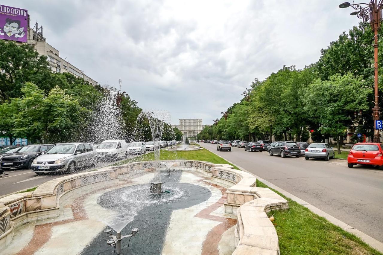 Roof View Bucharest Artesian Fountains Apartment Bucareste Exterior foto